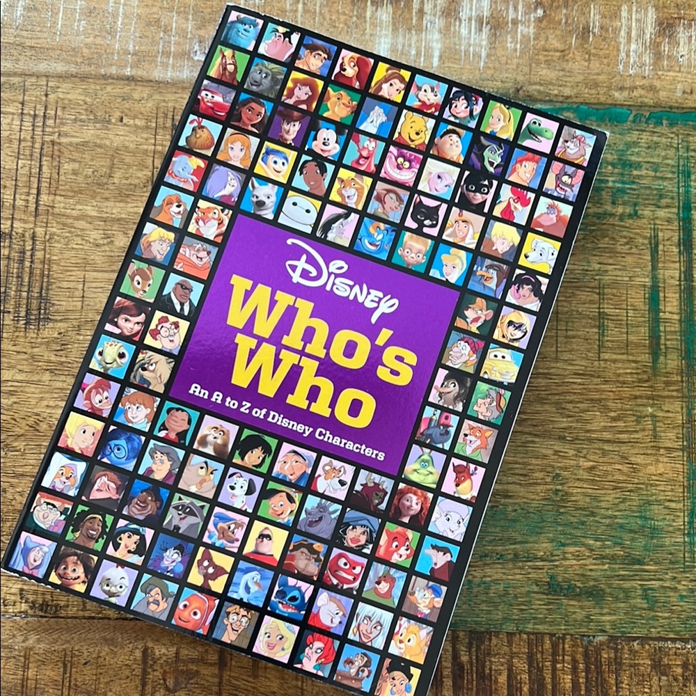 Disney Who’s Who book 2017. An A to Z of Disney Characters. Brand new.